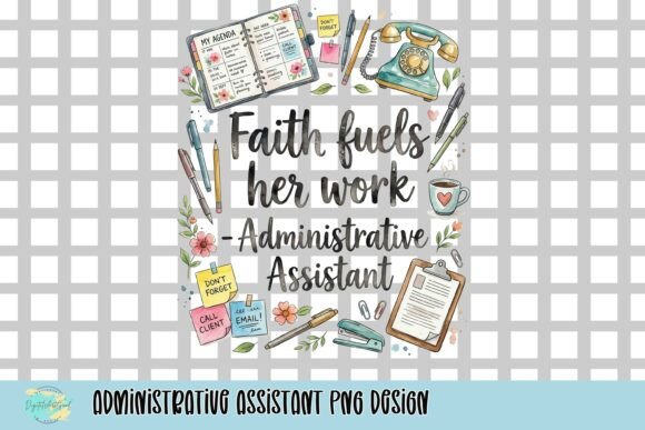 Administrative Assistant PNG Design: A Creative Asset