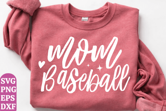 Baseball SVG & Mom Shirt Design: Creative Assets for Fans