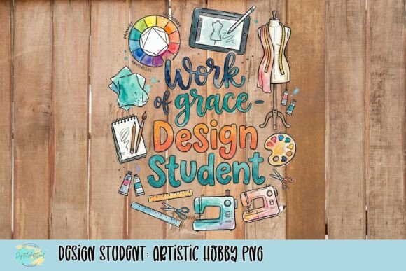 Design Student: Artistic Hobby PNG