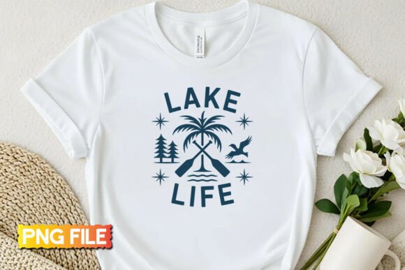 Enhance Your Summer Projects with Lake Life PNG Designs