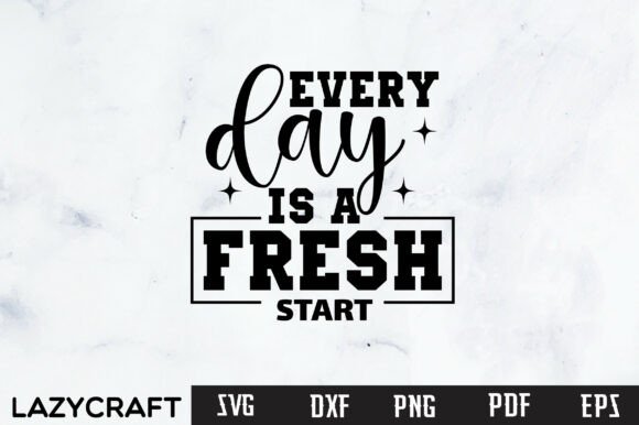 Every Day is a Fresh Start: A Dynamic SVG Design Resource