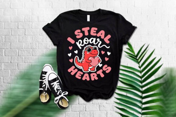 I STEAL HEART T-Shirt Design: A Unique Creative Asset