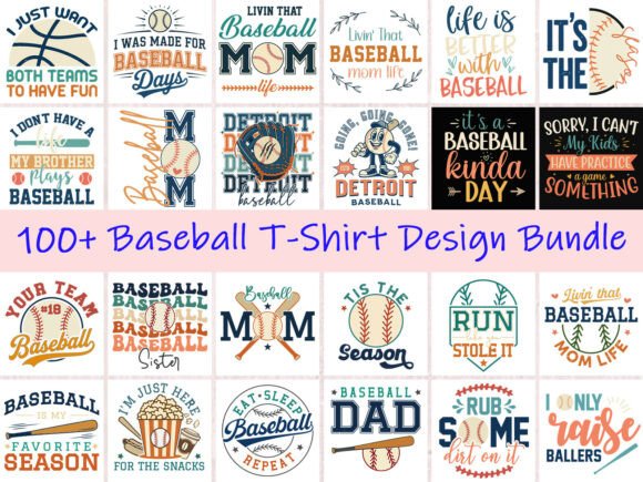 Scoring Big: The Design Power of Baseball T-Shirt Bundles
